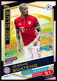 But if you look closer, you can see what makes it so good. 100c4 Jerome Boateng Champions League 16 17 100 Club Football Cards Direct