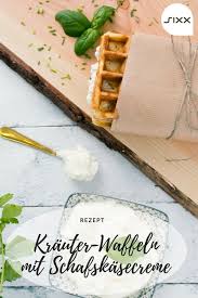 Sweet Easy Enie Backt Herzhafte Krauterwaffeln Mit Schafskasecreme Rezept Enie Backt Waffeln Sweet Easy