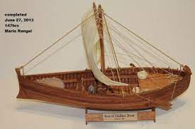 Sea Of Galilee Israel Model Of A First Century Galilean Fishing Boat Light Of The World Model Boats Sea Of Galilee