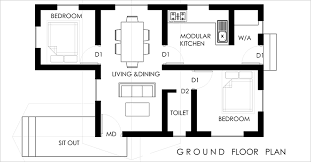 You can even build one with a garage. Budget 2 Bedroom Home For 7 Lakhs With Free Plan Kerala Home Planners