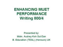 She thinks i'm a mute with a balance problem. Muet Writing 2011 By Wanderer Suria Issuu