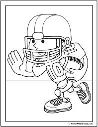 Choose your favorite coloring page and color it in bright colors. 33 Football Coloring Pages Customize And Print Ad Free Pdf