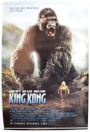 Starring naomi watts, jack black, adrien brody, thomas kretschmann. King Kong Original Cinema Movie Poster From Pastposters Com British Quad Posters And Us 1 Sheet Posters