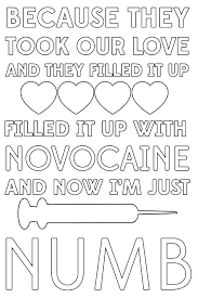 View lyrics to your favorite songs, read meanings and explanations from our community, share your thoughts and feelings about the songs you love. My Friend Can T Hit The High Note In This Song But It S Funny When She Tries I Can T Hit It Either But I Coloring Pages For Boys Fall Out Boy Coloring