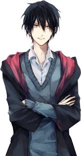 Chloe von einzbern from the anime fate/kaleid liner. Download Male Black Hair Anime Characters Png Image With No Background Pngkey Com
