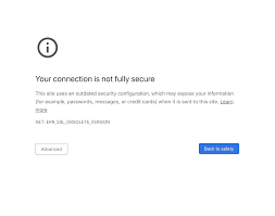 Maybe you would like to learn more about one of these? How To Fix Err Ssl Obsolete Version Warning Notifications