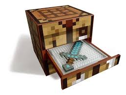Amazon Com Minecraft Crafting Table Toys Amp Games Craft Table Minecraft Bedroom Minecraft Bedroom Decor