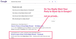Create a virtual baby shower registry. How To Host A Facebook Baby Shower Event Example Guide