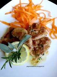 Scaloppine al limone, al vino rosso, al marsala. Scaloppine Di Soia Al Vino Bianco E Limone