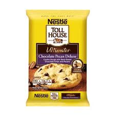 Toll House Product Page Morsels And Baking Ingredients Refrigerated Cookie Dough Frozen Cookie Dough Baking Kits Chocolate Pecan Baking Kit Cookie Dough