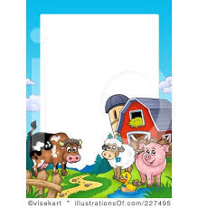 Printable page borders and border clip art featuring animals. Pin On Birthday Ideas