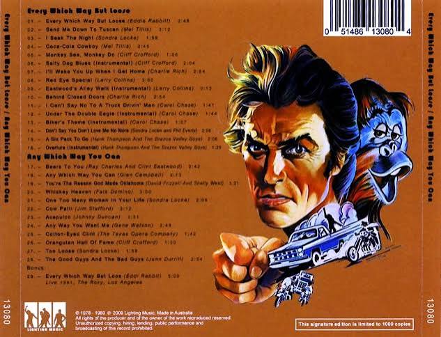 Every Which Way But Loose Any Which Way You Can - Original Soundtracks  (1978 1980 2014) CD -