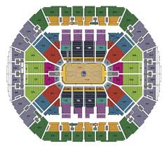 Seating Charts Oakland Arena And Ringcentral Coliseum