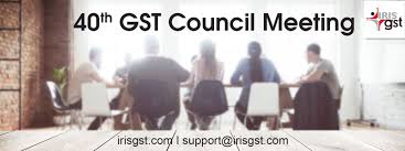 33rd gst council meeting slashes gst rates on real estate. 40th Gst Council Meeting Decisions Taken In The 40 Gst Council Meet