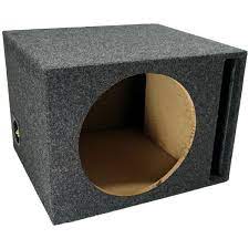 1300 rated power (rms, w): Single 12 Inch Ported Subwoofer Box Car Audio Stereo Bass Speaker Sub Enclosure Walmart Com Walmart Com