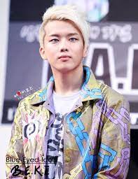 Blue Eyed K Pop Idols 328 Yoo Youngjae B A P Youngjae Blue Eyes Korean Idol
