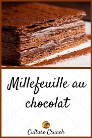 Millefeuille Au Chocolat La Recette Facile Gateaux Et Desserts Recette Facile Recettes Sucrees