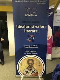 Prin educație se urmărește un transfer al personalității. Simpozionul Municipal Idealuri Èi Valori Literare Scoala Sfantul Nicolae