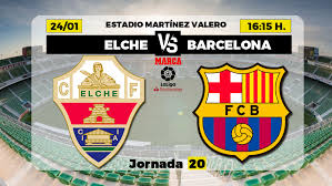 Discover the barça's latest news, photos, videos and statistics for this match. La Liga Santander Elche Barcelona Horario Y Donde Ver Hoy Por Tv El Partido De La Jornada 20 De Primera Division Marca Com