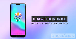Select nck on, and enter your unlock code, 4. Root Honor 8x Install Twrp Unlock Bootloader Droidviews