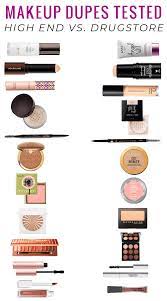 Drugstore Makeup Dupes Tested A Full Face Of High End Vs Drugstore Makeup Dupes Drugstore Makeup Dupes Best Makeup Dupes
