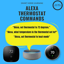 On ecobee thermostat, go to the. Alexa Thermostat Commands Onehoursmarthome Com