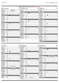 Calendario Da Stampare Gratis 2019 2020