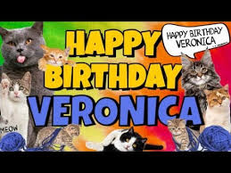 Animated birthday greetings happy birthday greetings friends happy birthday celebration happy birthday messages birthday fun happy wishes funny happy. Happy Birthday Veronica Crazy Cats Say Happy Birthday Veronica Very Funny Youtube