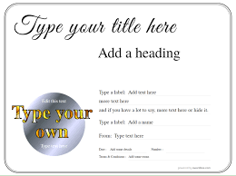 Measure the paper so that the size will be perfect to be grabbed. Free Gift Certificate Templates And Ideas Fully Editable
