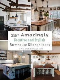 Artistic stone kitchen & bath. 35 Amazingly Creative And Stylish Farmhouse Kitchen Ideas