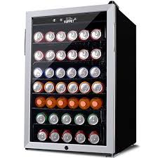 See more ideas about beer fridge, bar fridges, beer. Kuppet 150 Can Beverage Cooler And Refrigerator Small Mini Fridge For Home Office Or Bar With Glass Door And Adjustable Removable Shelves Perfect For Soda Beer Or Wine Stainless Steel 4 5 Cu Ft Buy Online