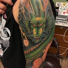 Shenron Tattoo Shenrontattoo Shenron Dragonballtattoo Dbztattoos Dragon Ball Tattoo Anime Tattoos Sheng Long Tattoo
