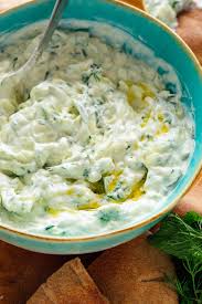 Add a dash of olive oil and some salt and freshly ground black pepper to taste. Tzatziki Recipe Greek Cucumber Yogurt Sauce Cookie And Kate