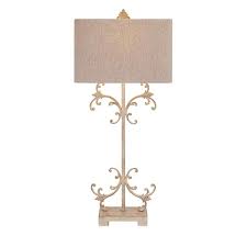 Scrolled French Country Table Lamp Country Table Lamp Lamp Table Lamp