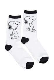 Snoopy Crew Length Socks Sock Hop Outfits Cute Socks Crazy Socks