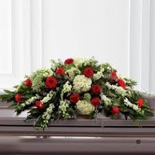 You can ask everyone in attendance at the funeral to place a rose inside the casket, order a specialty bouquet for burial, or even place blooms from the deceased's own garden inside. 18 Funeral Flowers Casket Sprays Ideas Casket Sprays Funeral Flowers Funeral Arrangements