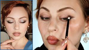 Soft Blue Smokey Eye + Nude Lip Makeup Tutorial!!