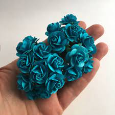 5 out of 5 stars (623) $ 14.59. Mulberry Paper Open Roses Dark Turquoise 10mm 15mm 20mm