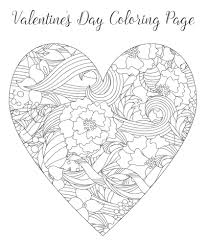 We created adorable coloring pages designed with hearts. Happy Valentines Day Printable Coloring Pages Stephenbenedictdyson