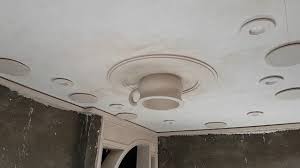 ديكورات جبس على شكل دوائر