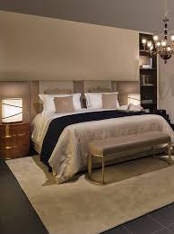 Style Your Bedroom With Pastel Shades Highlight It With The Combination Of Wood And Gold Fendi Casa Runner Bed As Luxury Bedroom Design Fendi Casa Furniture