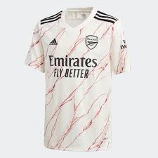 Das trikot für die saison 21/22 ist in den größen s, m, l, xl, xxl und. Adidas Fc Arsenal 20 21 Auswartstrikot Weiss Adidas Deutschland