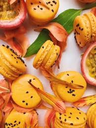 Passion Fruit Macarons Recipe Passionfruit Recipes Passion Fruit Fruit