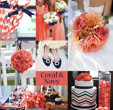 Navy And Coral Wedding Ideas And Nothing Says Preppy More Than A Coral And Navy Wedding Enjoy Wedding Colors Navy Wedding Colors Wedding Theme Colors