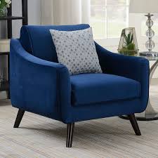 Bainbridge Blue Velvet Armchair Costco Uk Blue Accent Chairs Navy Blue Accent Chair Accent Chairs For Living Room