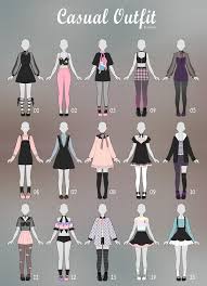 Clothing is another excellent way to add uniqueness to your anime character. Buy Outfits For Drawing Cheap Online