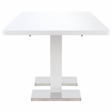 Ausziehbarer esstisch malvin 140cm weiss hochglanz online kaufen. Vidaxl Ausziehbarer Esstisch Hochglanz Weiss 180 X 90 X 76 Cm Mdf Gitoparts