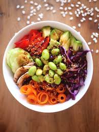 Poke Bowl Vegan En 2020 Idee Repas Sain Recettes De Cuisine Recette Riz Sushi