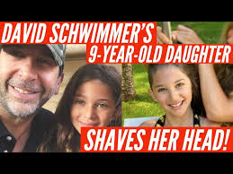 In april 2017, actor david schwimmer—along with writer and director sigal avin—released a series schwimmer is also a champion for his daughter rising above challenges and speaking up for herself. Actor David Schwimmer S 9 Year Old Daughter Shaves Her Head Yaay Entertainment