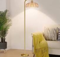 Remote control LED Bohemian vintage brass floor lamp China ...